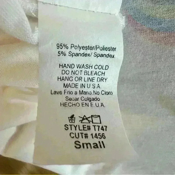 Phil Love Women’s Flowy God Bless America Sleeveless Tank Top Size Small - Picture 8 of 8